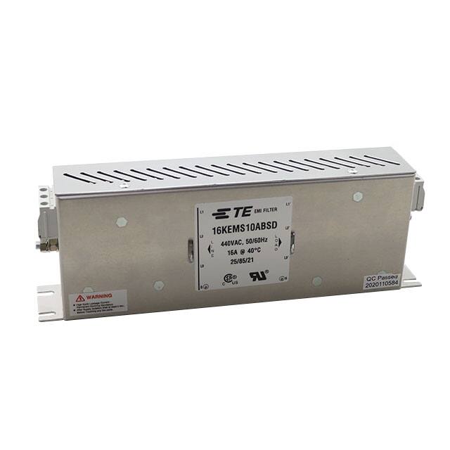 16KEMS10ABSD TE Connectivity Corcom Filters  Netzfiltermodule